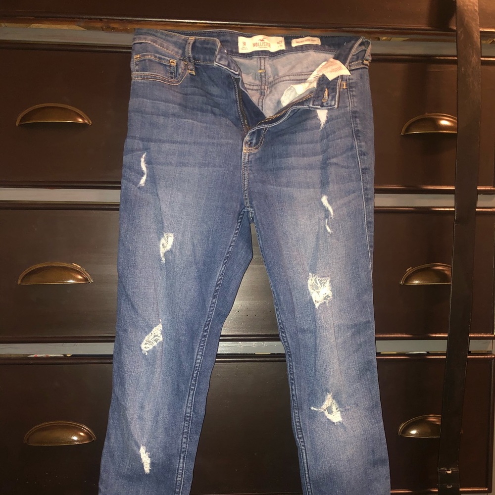 hollister jeans worn once